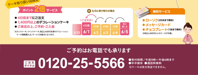 AnniversaryCake アニバーサリーケーキ ポイント2倍サービス！