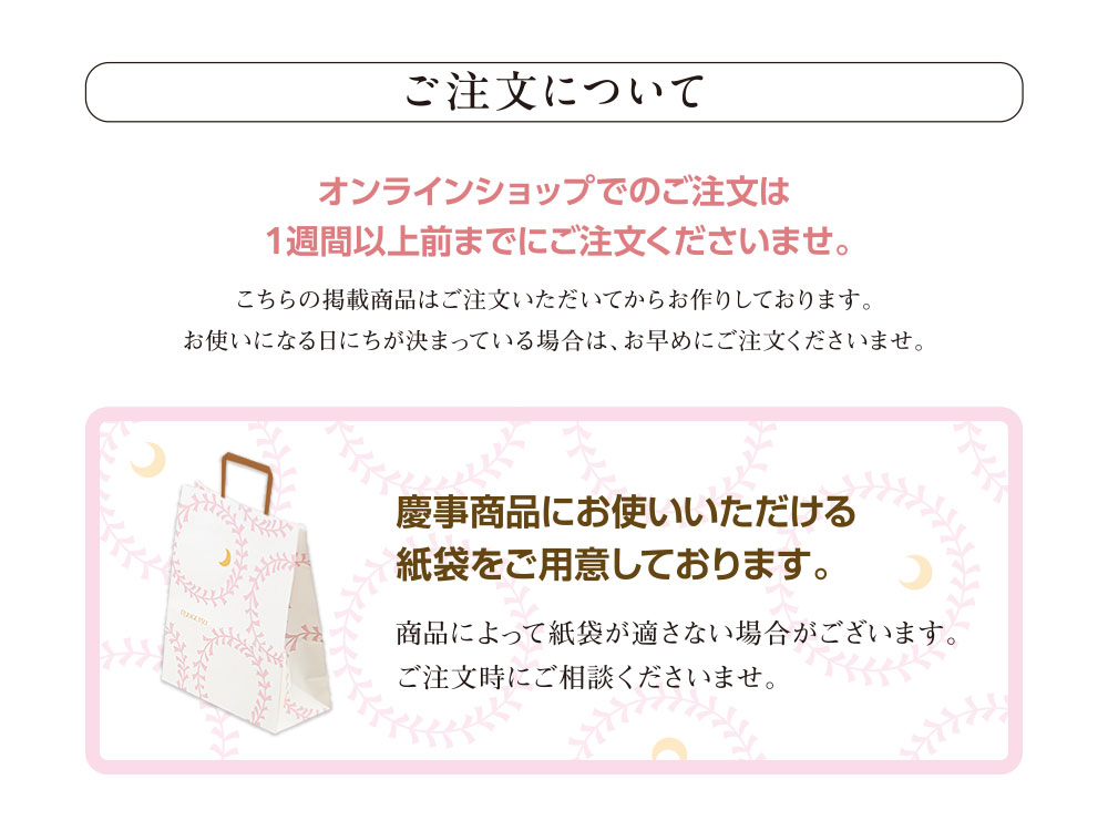 ご注文について