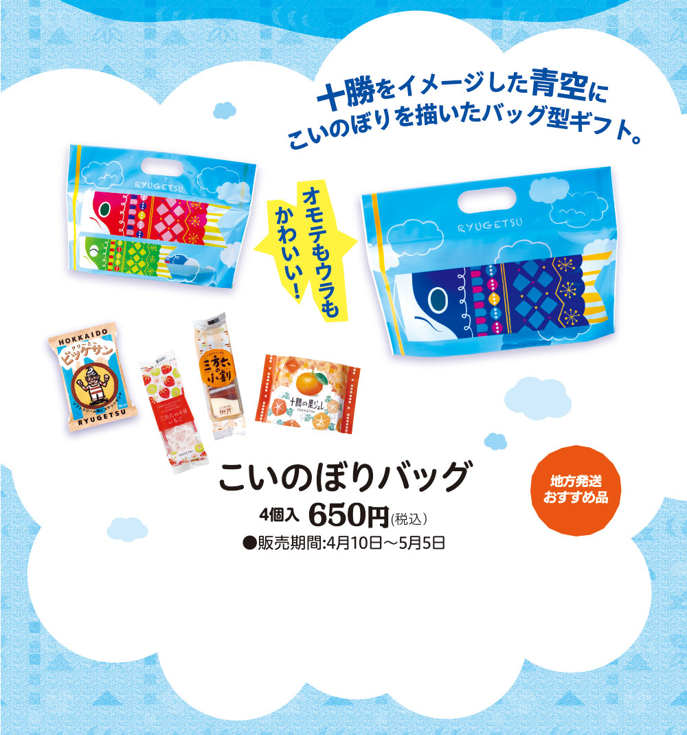 こいのぼりバッグ