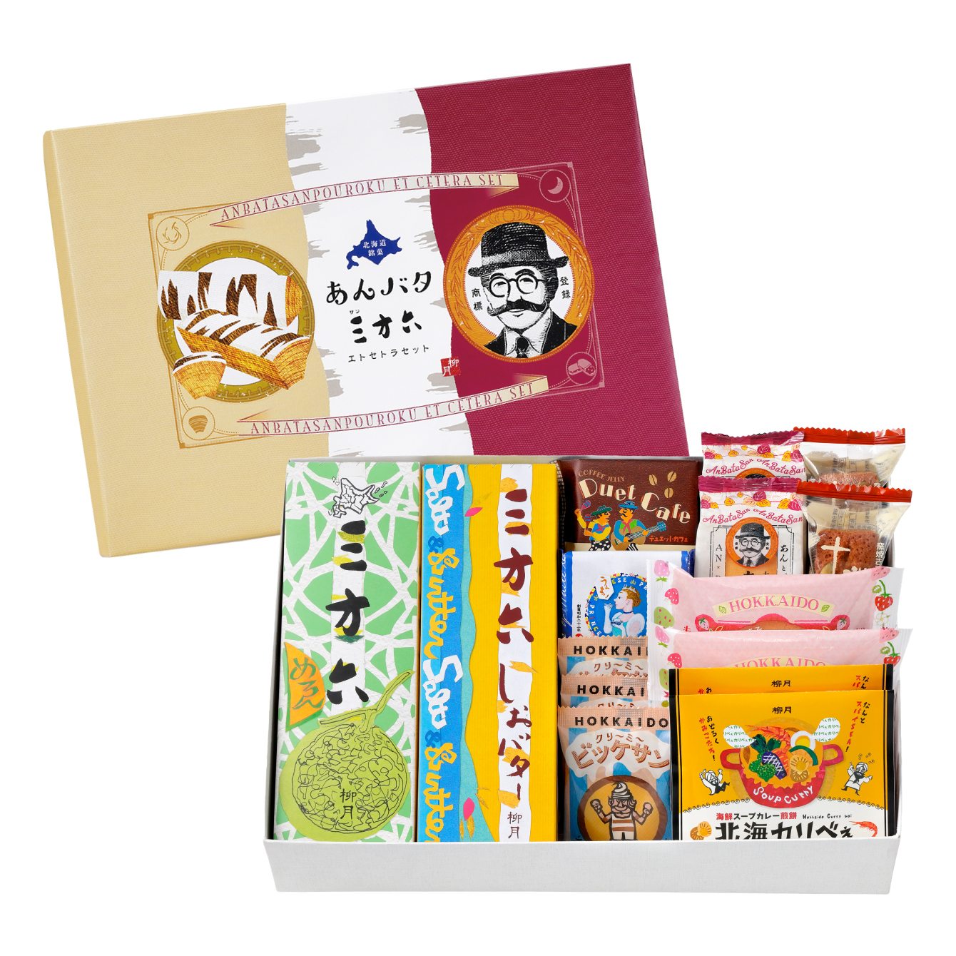 小柳さん☆専用スペシャルセット 夏のあんバタ三方六 エトセトラセット 17個入｜柳月（りゅうげつ）